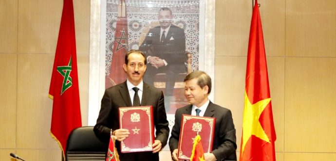 توقيع إتفاقية تعاون و شراكة بين رئاسة النيابة العامة المغربية و نظيرتها بجمهورية الفيتنام(صور)