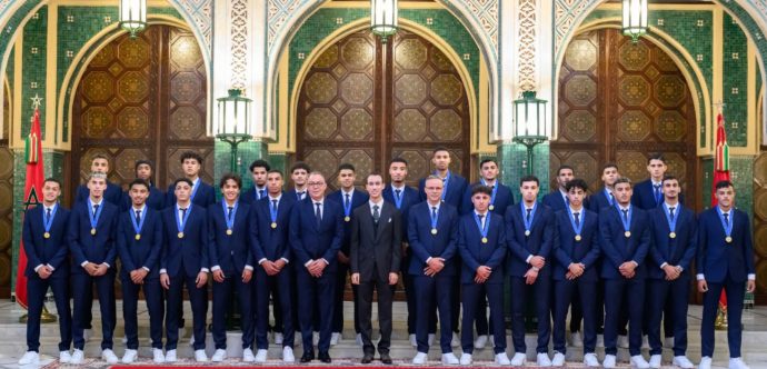 ولي العهد يترأس حفلا ملكيا تكريما لأبطال العالم احتفاء ملكي بإنجاز تاريخي لأشبال الأطلس