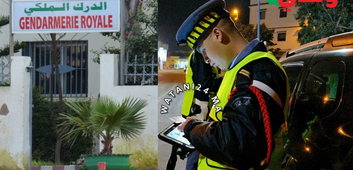 إنـفـراد:درك الشلالات يوقف سيارة محملة بأزيد من 500 قرص مهلوس ووصفات طبية مزورة