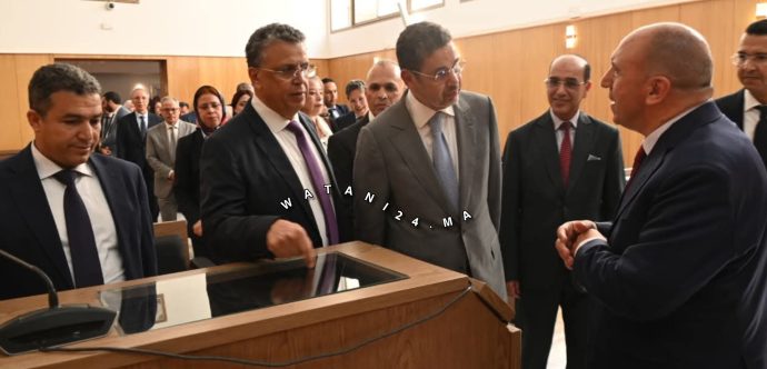 سلا: وهبي يدشن المقر الجديد لقضاء الأسرة ويُطلق نموذجا لمحكمة ذكية قائمة على الرقمنة