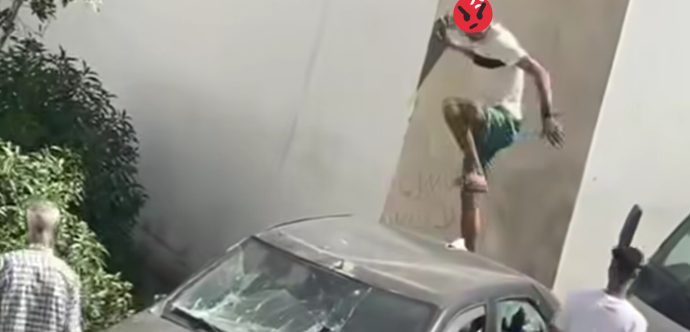 عاجل.. درك الشلالات يضع حدا لــ “صعصع” بطل فيديو تكسير سيارة بإقامة الأندلس